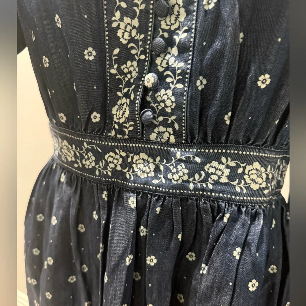 Kate Spade Bandana Long Sleeve Dress